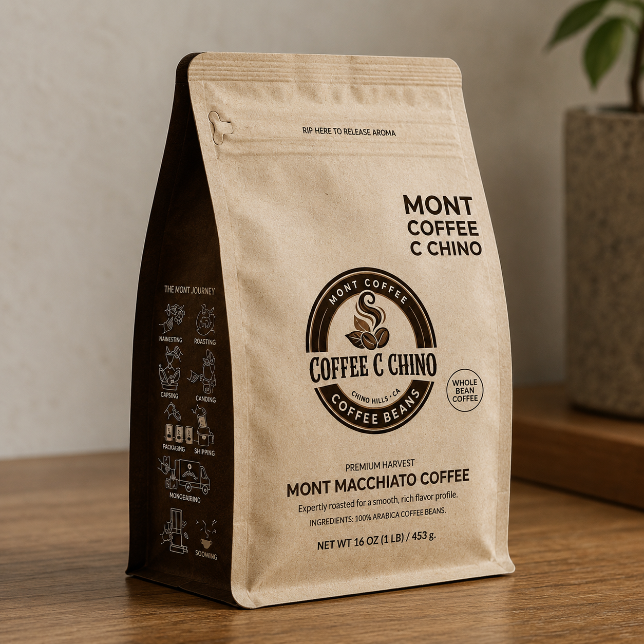Mont Coffee C Chino Macchiato Beans